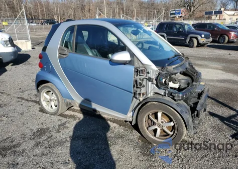 2012 Smart Fortwo Pure z USA, uszkodzony, nr VIN WMEEJ3BA7CK528445
